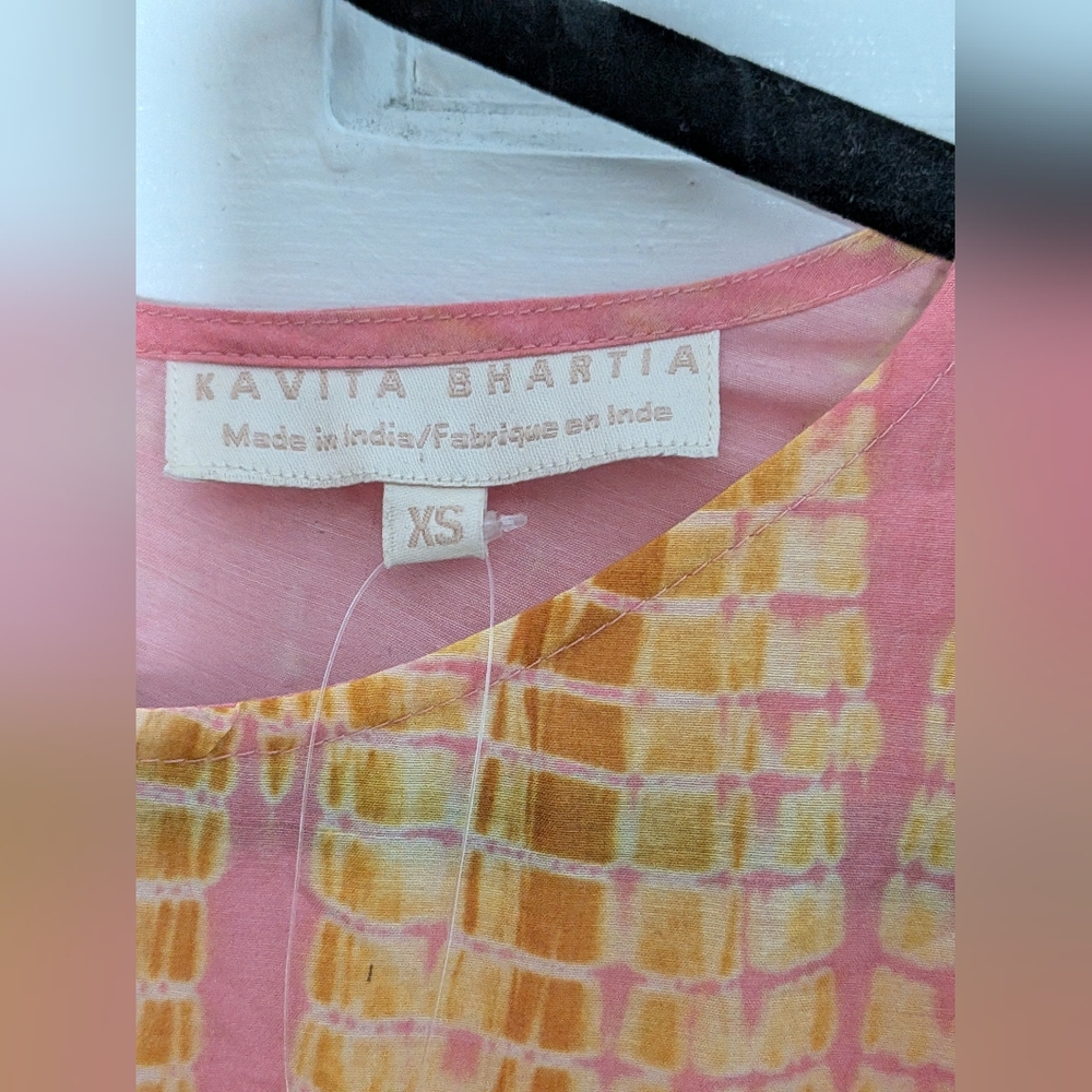 Anthropologie Kavita Bhartia Lukjana Tiered Maxi Dress - Picture 3 of 5